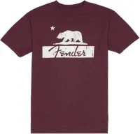 FENDER Fender® Burgundy Bear Unisex T-Shirt XL