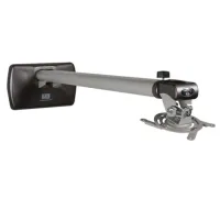 B-Tech BT884-L/W - Настенное крепление с длинной регулируемой штангой для проектора Short Throw, нагрузка до 10 кг.