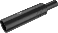 ROXTONE RMX3M-B Разъем Mini XLR кабельный, папа, 3-х контактный, черный