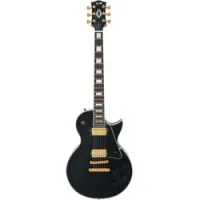 Fgn nlc10rmp bk  электрогитара с чехлом, форма les paul, цвет чёрный