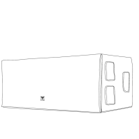 RCF CVR 007 Мягкий чехол для 1x GTS 29.
