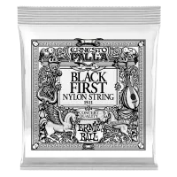Ernie Ball 1511 1я струна для классической гитары. Черный нейлон, калибр .028
