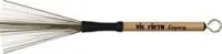 Vic firth lb  legacy brush металлические щётки, деревянные ручки