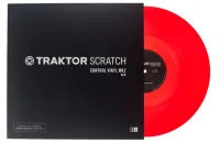 Виниловый диск с таймкодами [21809] Native Instruments [Traktor Scratch Pro Control Vinyl Red Mk2] для системы Traktor Scratch Pro, цвет красный