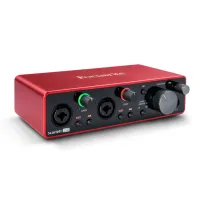 Scarlett-2i2-3rd-gen Scarlett 2i2 3rd gen Аудио интерфейс USB, 2 входа-2 выхода, Focusrite