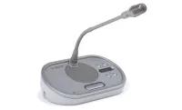 Пульт [F01U008366] BOSCH [DCN-DISCS-L] : с селектором каналов перевода (без рамки, без микрофона), кабель 2 м., светлый корпус