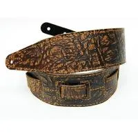 FL80146LT Leather Tigina Ремень для гитары, кожаный, Гранд-Каньон, Fidel