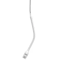 SHURE MX202W-A/S театрально-хоровой микрофон shure, суперкардиоидный, встроенный предусилитель, белый