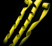 Серпантин бумажный 2смх10м желтый