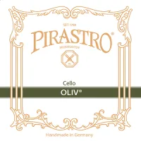 Cello A string Pirastro Oliv 22 1/2 231140 - Wound gut A1 string for bright powerful sound and wide modulation, gauge 22 1/2 PM.