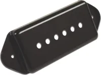 GIBSON P-90 / P-100 PICKUP COVER, SOAPBAR BLACK крышка для звукоснимателя P-90/P-100, цвет черный