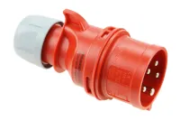 PCE Вилка кабельная фазоинвертор 32A/400V/3P+N+E/IP44/54 GRIP, безвинтовое подключение 70253-6tt