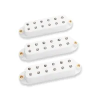 SEYMOUR DUNCAN Strat Cover Set - No Logo, White крышка для звукоснимателя сингл, цвет белый