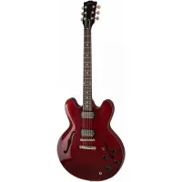 GIBSON 2019 ES-335 STUDIO WINE RED полуакустическая электрогитара, цвет...