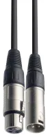 FORCE FMC-05/3 - Шнур микрофонный XLR (F) -XLR (M)  (3мх6мм)