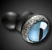 Наушники проводные Quarkie IN EAR - CAT EYE BLUE