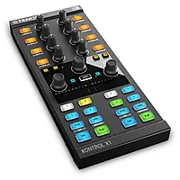 Native Instruments Traktor Kontrol X1 Mk2 - DJ контроллер для Traktor Pro/DJ, 2х Traktor Decs и 2х Traktor FX Units, Touchstrip выполняет функции Jog контроля Track Position, Pitchbend, Loop, FX, чувствительные ручки BrowseandLoop, дисплей Loop Length, 8