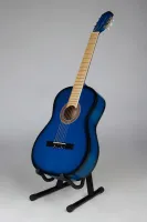ML-CM1-BL Классическая гитара, матовая, синий санберст, MiLena-Music