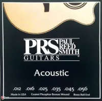 PRS Guitars Acc-3141 Acoustic Phosphor Bronze струны для акустичекой гитары, 6 струн,   калибры струн .012, .016, .025, .035, .045, .056, Brass Ball End