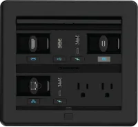 Crestron FT2-700-ELEC-B, система управления кабелями серии FT2, размер 700, электрический, цвет черный