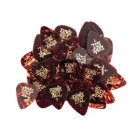 Ernie Ball 9102 U Упак.медиаторов. Тонкие/0,46мм/Коричнево-прозрачные/Лого EB/144 шт/цена за упаковк