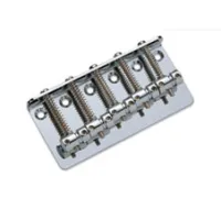 BB-052-CR Бридж (струнодержатель) для 5-струнной бас-гитары, хром, Metallor