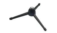K&M 23105-300-55  настольная микрофонная стойка, тренога, чёрная