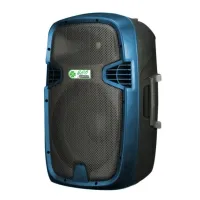 ECO by VOLTA P-12A R Blue Face! Активная акустическая широкополосная система. Мощность (RMS) 200 Вт. Цвет: черный с синей рамкой.