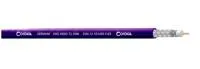 Cordial CVM 12-50 UHD-FLEX гибкий коаксиальный видео кабель, 75Ω, AWG 18, Ø7мм, фиолетовый