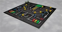 Makeblock соревновательное поле с элементами makex stater arenas kit