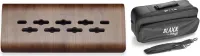 STAGG BX WOOD PB MINI - деревянный мини-педалборд для педалей blaxx, с чехлом
