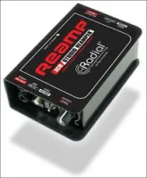 Radial reamp jcr  реампер, конвертер линейного сигнала (балансный - гитарный)