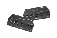 Комплект удлинителя сигнала HDMI Infobit [iTrans E70S] HDBaseT, (Передатчик + Приемник), HDMI 10,2 Гб/с,1080p до 70 метров, 4K/30Гц до 40 метров, IR and RS232, POC и HDCP 2.2.