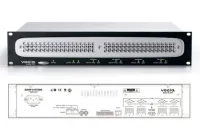 Biamp Vocia VA-4030 - Цифровой сетевой усилитель мощности 4х30 Вт 4/8 Ом  для работы по протоколу CobraNet®. DSP. Два режима резервирования. Два порта RJ45. Сертифицирован по EN54-16. 2U