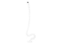 ErgoFount CS-13W- 
			Вертикальный гибкий кабель-канал, 1300 мм, белый