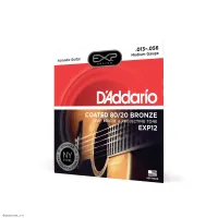 D'ADDARIO EXP12 - Струны для акустической гитары