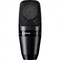 Shure pga27-lc. конденсаторный микрофон shure с вертикальной мембраной, кардиоидный, xlr, черный
