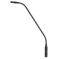 ClockAudio C 34E/SR Halo-RF - Кардиоидный, конденсаторный микрофон на «гусиной шее», RF-защита, 5-pin XLRM-PPA, длина 400 мм, полужесткий держатель, яркое LED кольцо, цвет черный