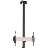 Vogels C1564 Silver- Комплект потолочного крепления для дисплея диагональю 39–65'', длина штанги 1500 мм, макс. нагрузка 80 кг