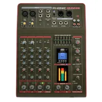 Phonic CELEUS 200 Микшерный пульт 6-ти канальный, USB плеер/рекордер, USB аудиоинтерфейс, Bluetooth