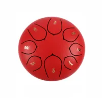 FTD-68D-RD Глюкофон, 15см, Ре мажор, красный, Foix