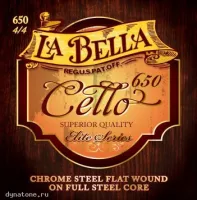 Струны для виолончели LA BELLA 650