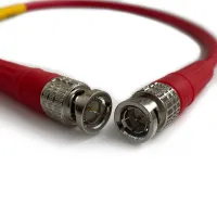 12G SDI BNC-BNC (mob) (red) 0,4 метра мобильный/сценический кабель (красный) GS-PRO