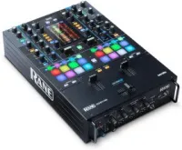 Rane SEVENTY TWO MKII - Батловый микшер, два канала, цветной сенсорный дисплей, бесконтактные фейдеры и кроссфейдер MAG FOUR, 16 пэдов, два процессора эффектов, два микрофонных входа, два порта USB для подключения ПК либо контроллеров Rane Twelve, ПО Sera