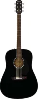 FENDER CC-60S Concert Pack, Black комплект: акустическая гитара, струны, ремень, медиаторы