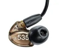Shure se535-v-left. левая часть наушника shure se535-v, бронзовый металлик