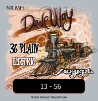 Мозеръ NR MH - Mega Heavy, Сталь США + Никелевый сплав (.013-056), 3я струна "голая"