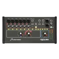 Digilive 08C Компактный цифровой микшерный пульт, Вход – 6х combo XLR/Jack 6.3, 1 стерео пара, мас, шт