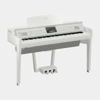 Yamaha CVP-809PWH  клавинова, 88 клавиш, клавиатура GrandTouch™ Keyboard, 256 полифония, 2143 тембр