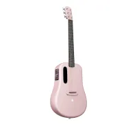LAVA ME 3 36' Pink электроакустическая гитара со звукоснимателем и встроенными эффектами, материал: карбон, чехол Space Bag в ко